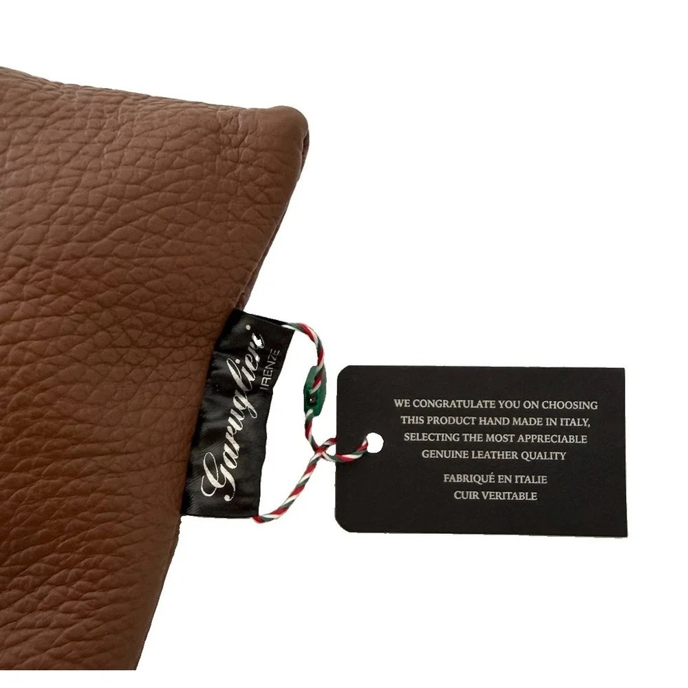 2-GARUGLIERI ITALY TAN FULL LEATHER 16